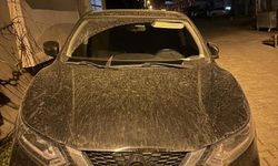 Muratlı'da çamur yağışı araçları kapladı