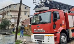 Muratlı'da baca yangını korkuttu