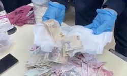 Dilencilik parasını çocuk bezine sakladılar
