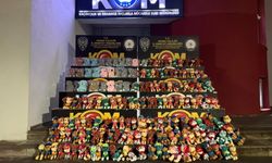 Sağlığa zararlı olabileceği değerlendirilen bin 515 kaçak pelüş oyuncak ele geçirildi