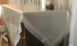 El Emeği Dantel Örtüler Yaşatılıyor