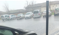 Üsküp’te Sağanak Yağış Etkili Oldu