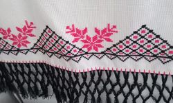 Kanaviçe İşlemeli Havlu Kenarı İlgi Görüyor