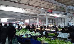 Kırklareli Çarşamba Pazarı’nda Yoğunluk