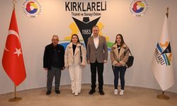 Çetin Yıldız ve Torunlarından Kırklareli TSO’ya Ziyaret