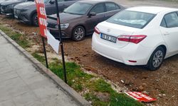 Hastane Yolundaki Otopark Tabelasına Vandallık