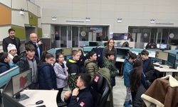 Öğrenciler 112 Acil Çağrı Merkezi’ni ziyaret etti