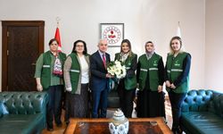 Vali Turan, Yeşilay Heyeti ile Görüştü