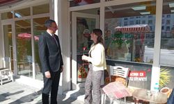 Kaymakam Özderin’den Kadın Esnafa Ziyaret