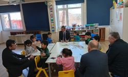 Kaymakam Özderin’den 4-6 Yaş Kur’an Kursu sınıfına Ziyaret