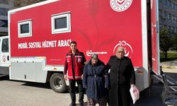 Mobil Sosyal Hizmet Aracı Vatandaşlarla Buluştu