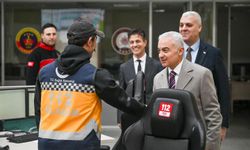 Vali Turan’dan 112 Personeline Bayram Ziyareti