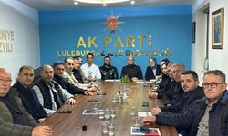 AK Parti Lüleburgaz’da Haftalık Toplantı Yapıldı