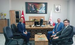 Kaymakam Özderin’den Müdür Demirci’ye Ziyaret