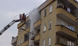 Bursa'da yemek yapılırken çıkan yangın paniğe neden oldu