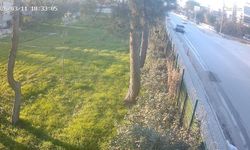 Cinayet gibi kaza güvenlik kamerasında