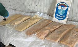 Sınırda 14 kilodan fazla sentetik uyuşturucu yakalandı