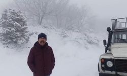 Tekirdağ’da yüksek kesimler beyaza büründü