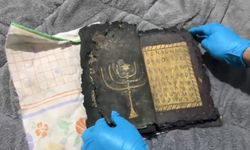 Aydın’da Bizans dönemine ait altın işlemeli dua kitabı ele geçirildi