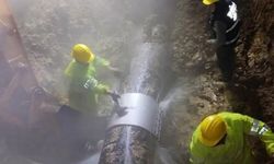 Hızlı müdahale su kesintisini önledi