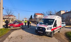 Keşan’da iki otomobilin çarpıştığı kazada 1 kişi yaralandı