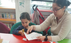 Kütüphanede Bayram Coşkusu Yaşandı