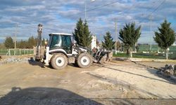 Büyükkarıştıran’da Çalışmalar Sürüyor