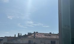 Kırklareli’nde Güneşi Gören Çatıya Çıktı