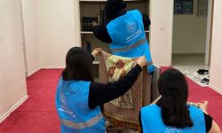 Babaeski Kız Yurdu’nda Mescit Temizliği Yapıldı