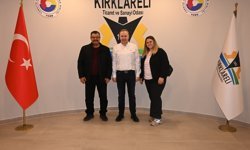 Kahyaoğlu’ndan Kırklareli TSO’ya Ziyaret