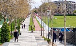 Sıcak Havada Millet Bahçesine Yoğun İlgi