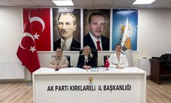 AK Parti Kırklareli Kadın Kolları Toplandı