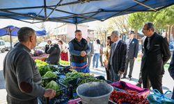 Vali Turan Kofçaz Pazarını Ziyaret Etti