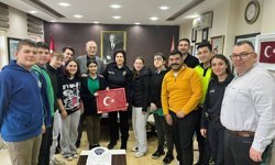 Vize’de Polis Haftasında Anlamlı Ziyaret