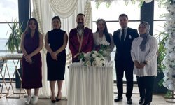 Başkan Erdem, Fatma ve Ramazan’ın Nikahını Kıydı