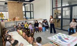 Lüleburgaz'da Minik Öğrencilerden Kütüphane Ziyareti