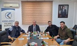 İş İnsanlarından Kırklareli Ticaret Borsası’na Ziyaret