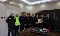 Kaymakam Balaban Emniyet Heyetini Kabul Etti