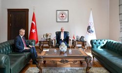 Vali Turan, Denetim Daire Başkanını Ağırladı