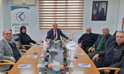 Üzülmez’den Kırklareli Ticaret Borsası’na Ziyaret