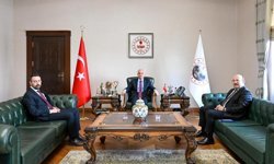 Vali Uğur Turan Ziyaretçilerini Ağırladı