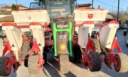 Pehlivanköy’de Ayçiçeği Tohumları Toprakla Buluştu
