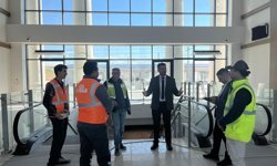 Başkan Yayla, Babaeski Garı İnşaatında İncelemelerde Bulundu