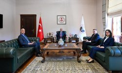 Vali Turan Mülkiye Heyetini Ağırladı