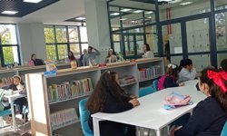 Lüleburgaz’da Minik Öğrencilerden Kütüphaneye Ziyaret