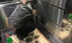 Asansöre tuvaletini yapan kuryeye asansörü temizlettiler