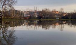 Yağışlar Tunca Nehri’ni coşturdu: Debi 3 günde 3 kat arttı