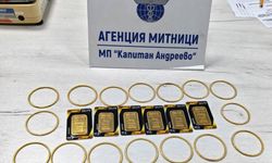 Sınır kapısında 161 bin euro'luk kaçak altın komşuya takıldı