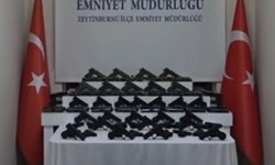 İstanbul’da kaçak silah operasyonu: 91 tabanca ele geçirildi