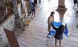 Ayasofya Camii'nde provakasyon